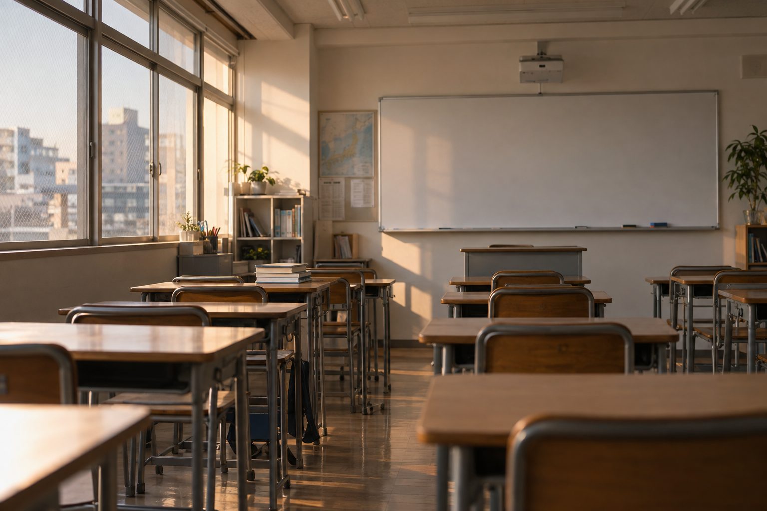 配布対象となった学習塾の教室