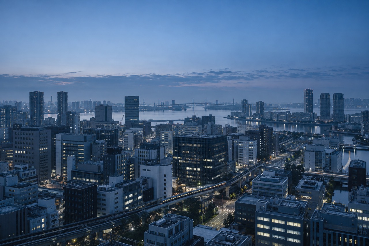 都市の俯瞰